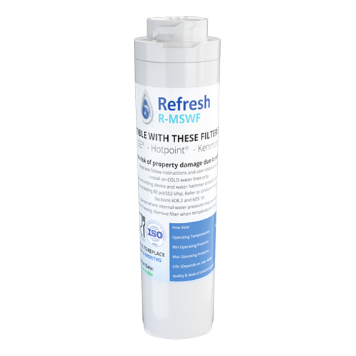Refresh R-MSWF Replacement Water Filter - Fits GE MSWF, MSWFDS, WSG-3, and more!